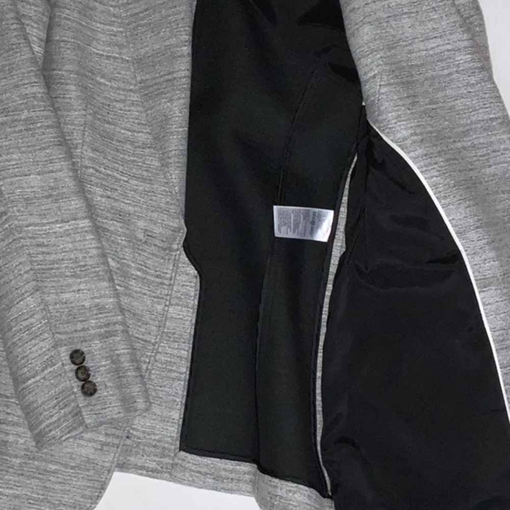 NWOT Banana Republic Blazer Gray - Size 4 - Picture 4 of 6